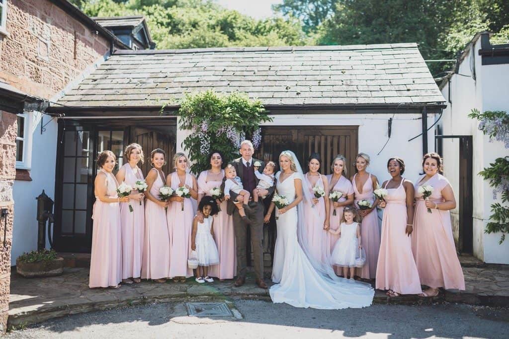 marquee at harthills wedding cheshire