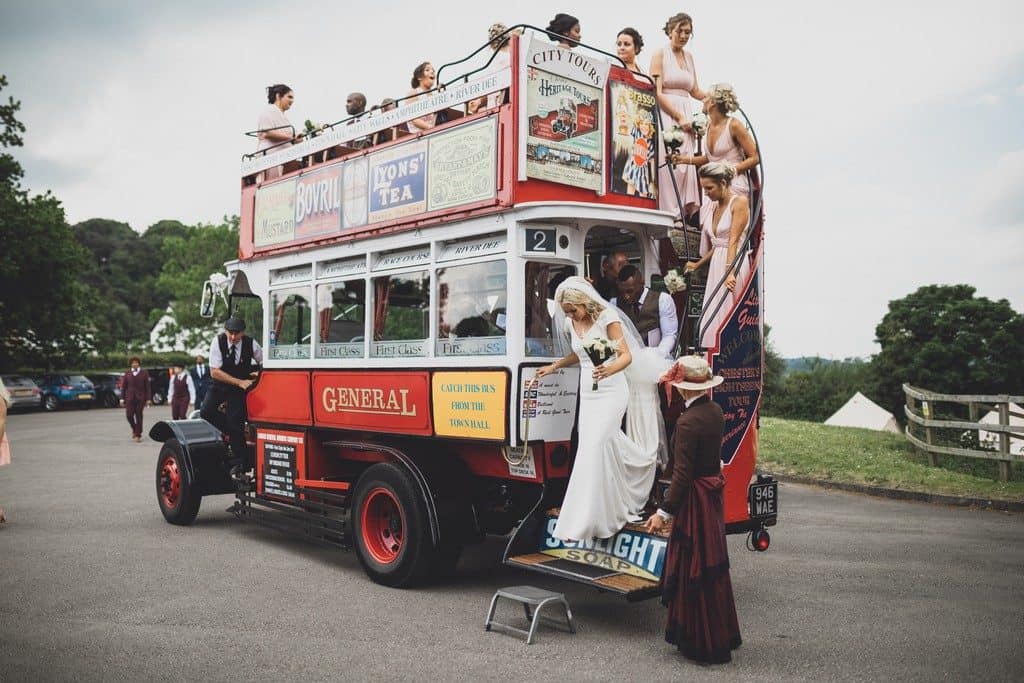 manchester wedding photographer red bus