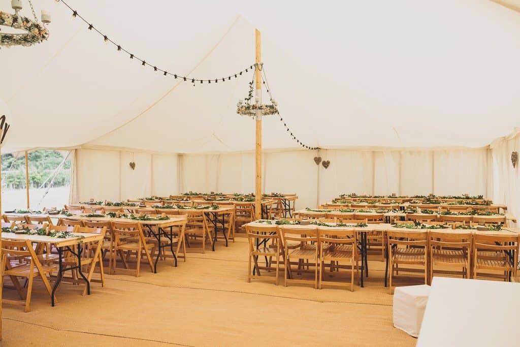 Marquee at Harthill Weddings Cheshire // Rebecca & Richard