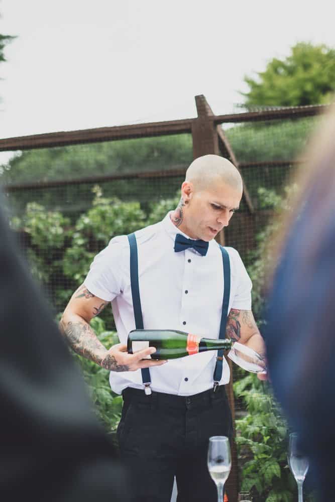 blessing at home on the wirral wedding north west and cheshire bride