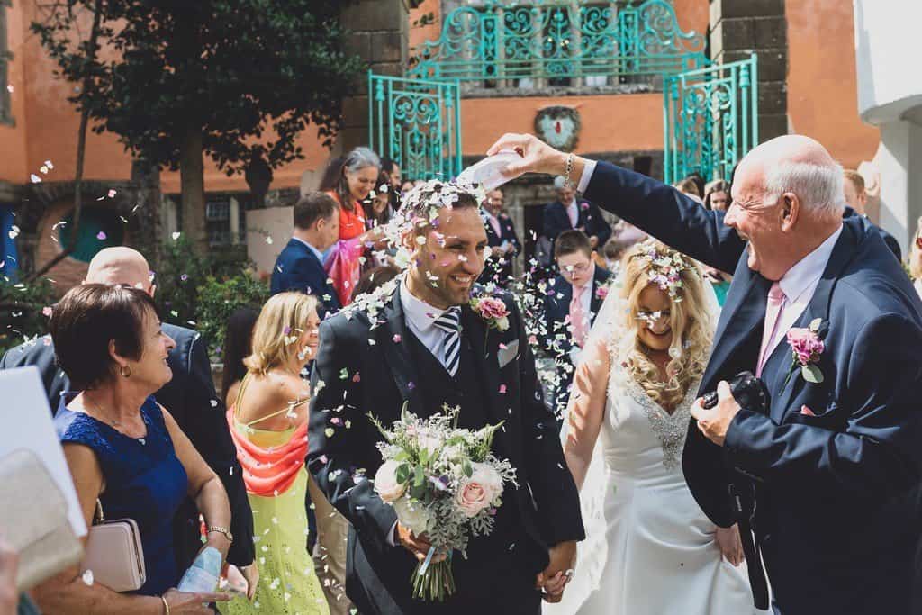 Portmeirion Wedding Photography North Wales // Emma & Ben