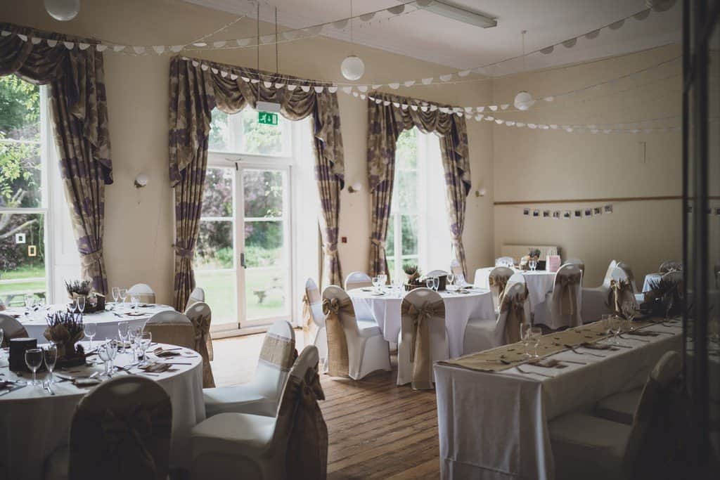 trafford hall woodland wedding in cheshire