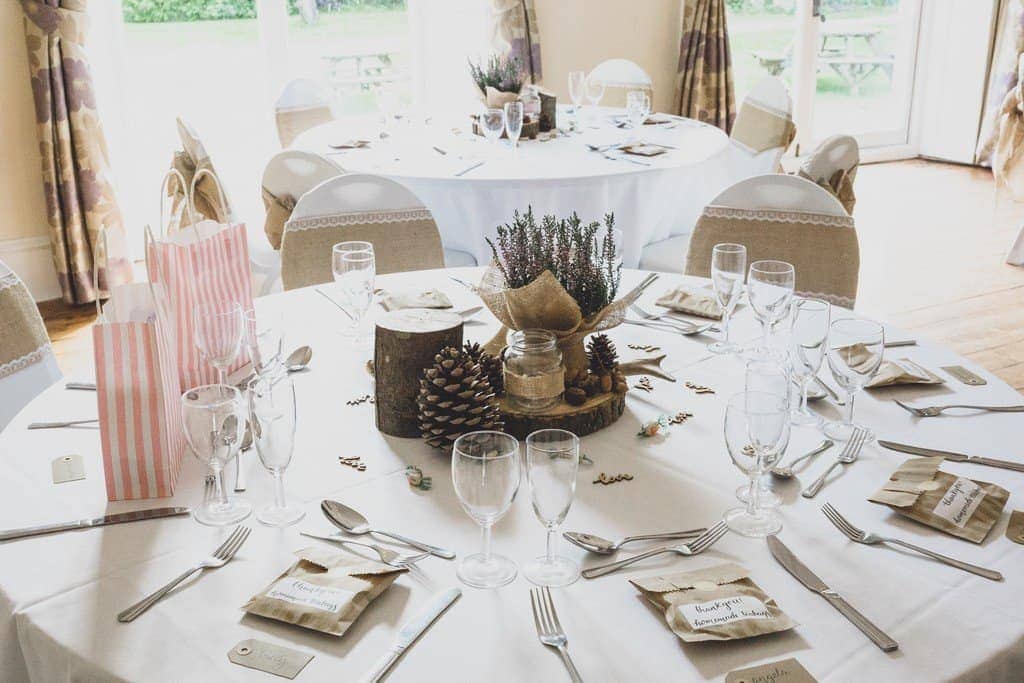 trafford hall woodland wedding in cheshire