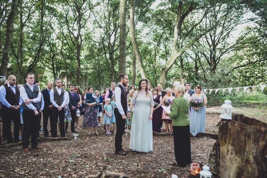 Trafford Hall Woodland Wedding // Bethany & Chris