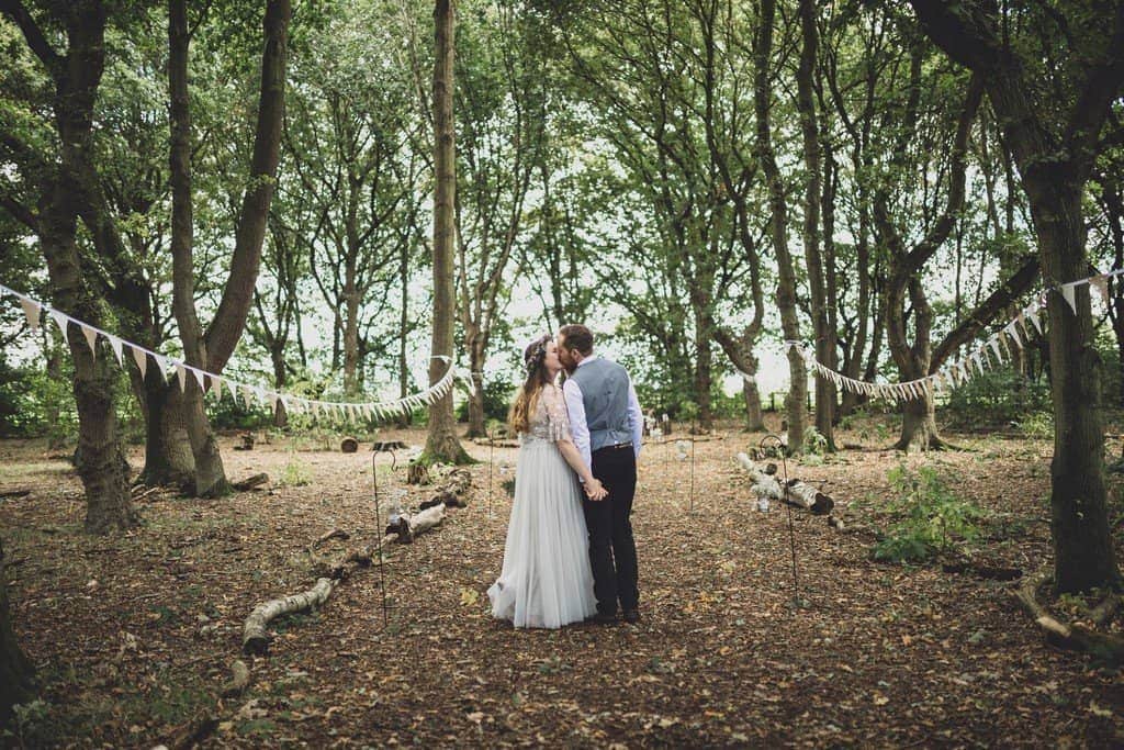Trafford Hall Woodland Wedding // Bethany & Chris