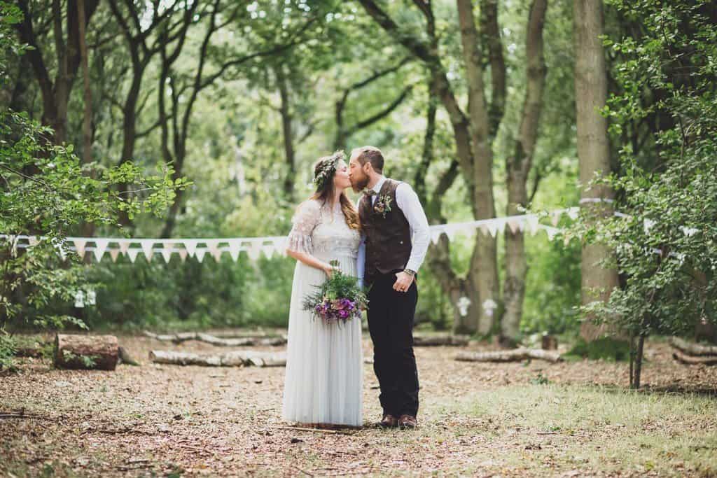Trafford Hall Woodland Wedding // Bethany & Chris