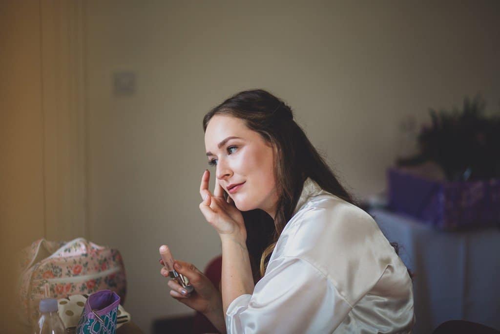 trafford hall woodland wedding in cheshire