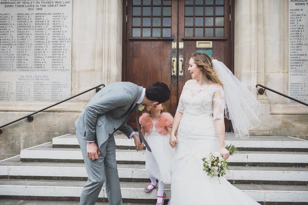 henley on thames town hall and boat wedding photography