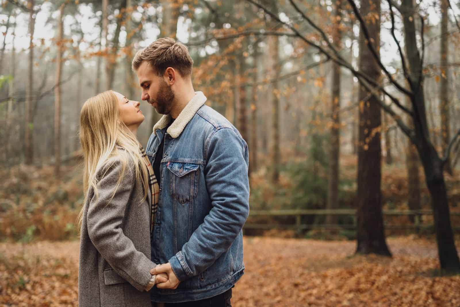 cheshire engagement photos in delamere forest