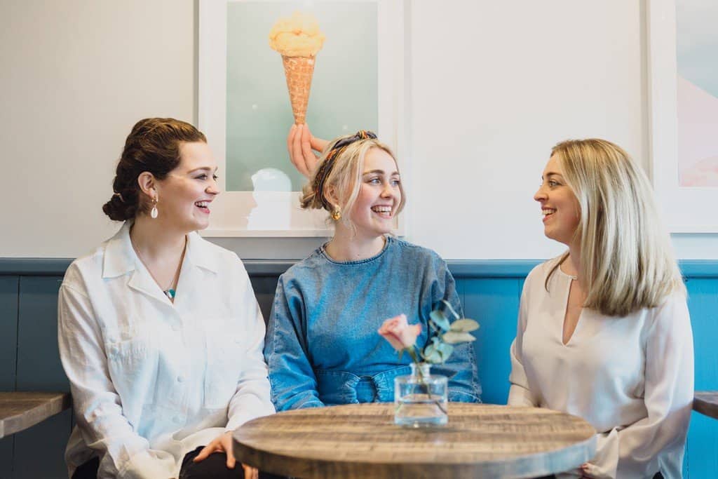 snugburys ice cream commercial shoot