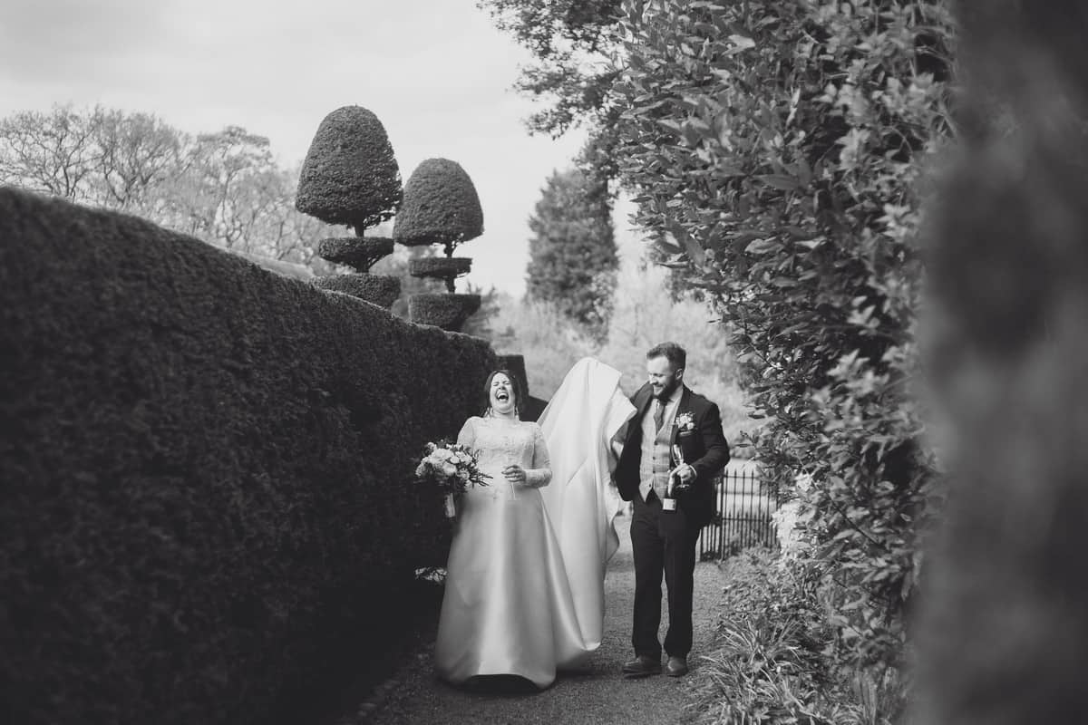 cheshire wedding photographer at arley hall in the northwest