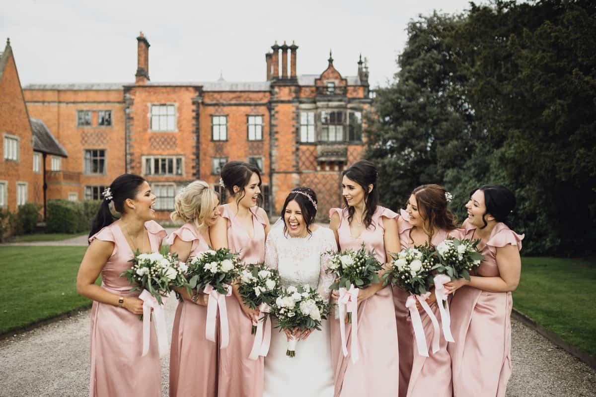 cheshire wedding photographer at arley hall in the northwest