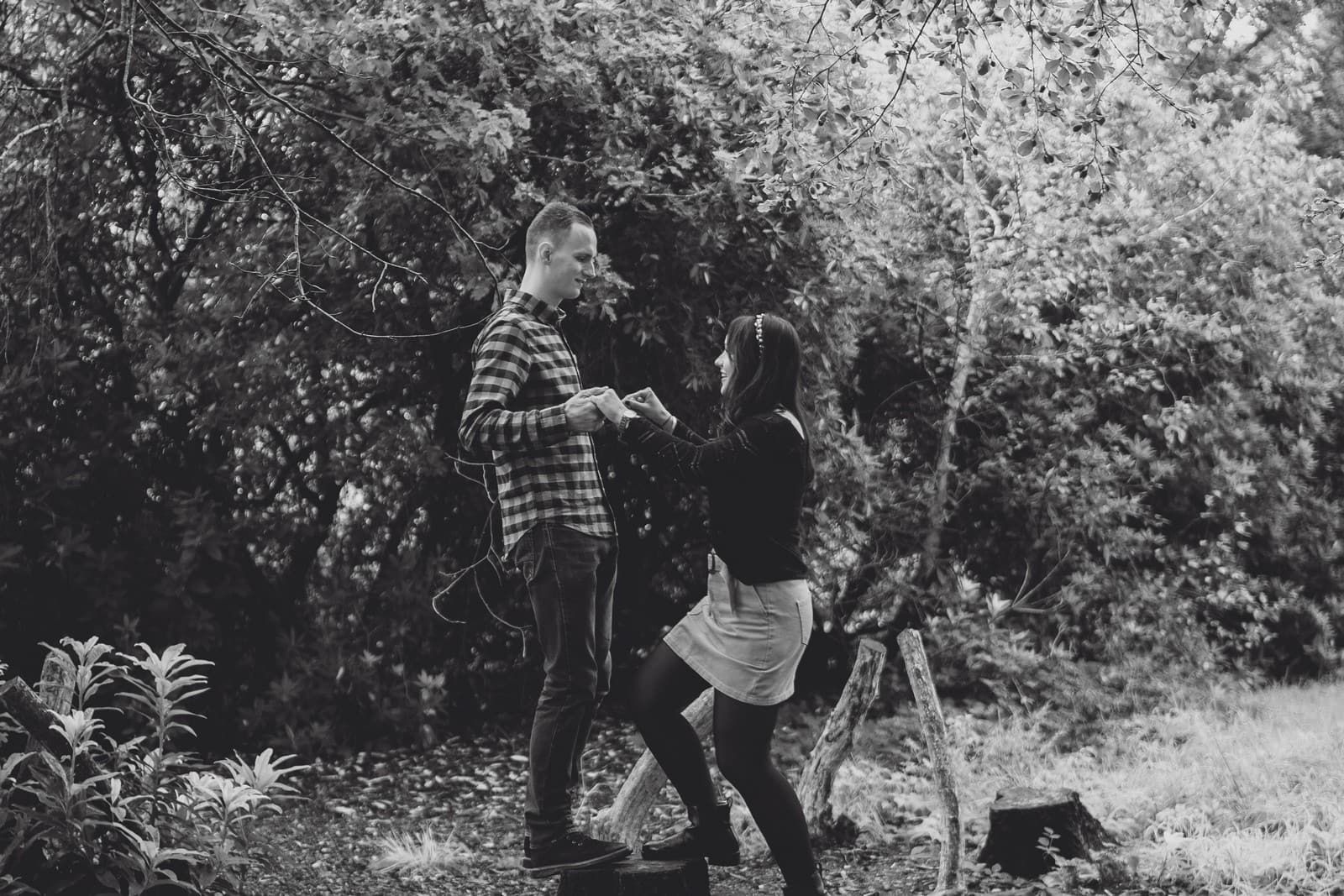 cheshire engagement shoot chloe joe knutsford photographers#