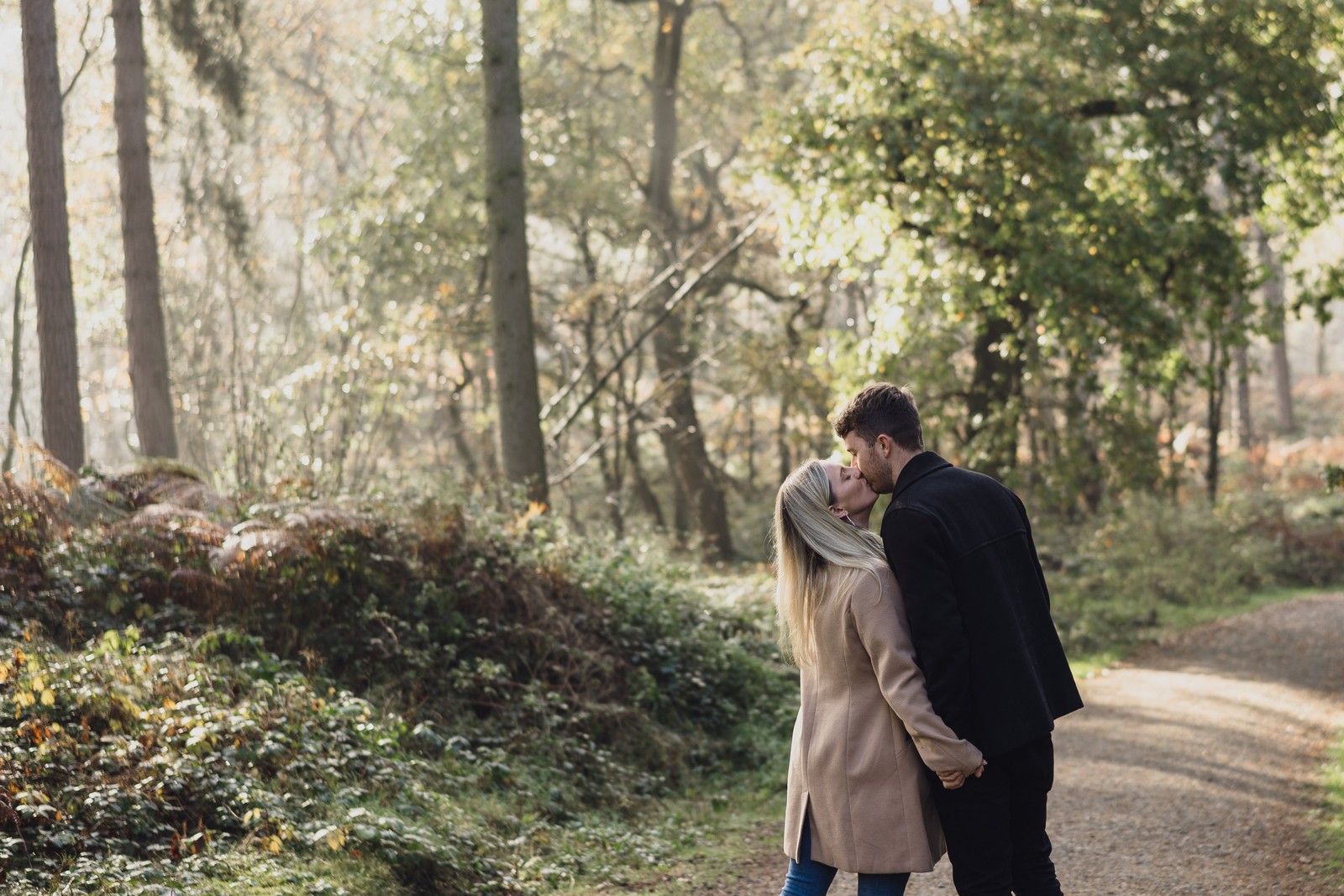 cheshire delamere engagement photographer