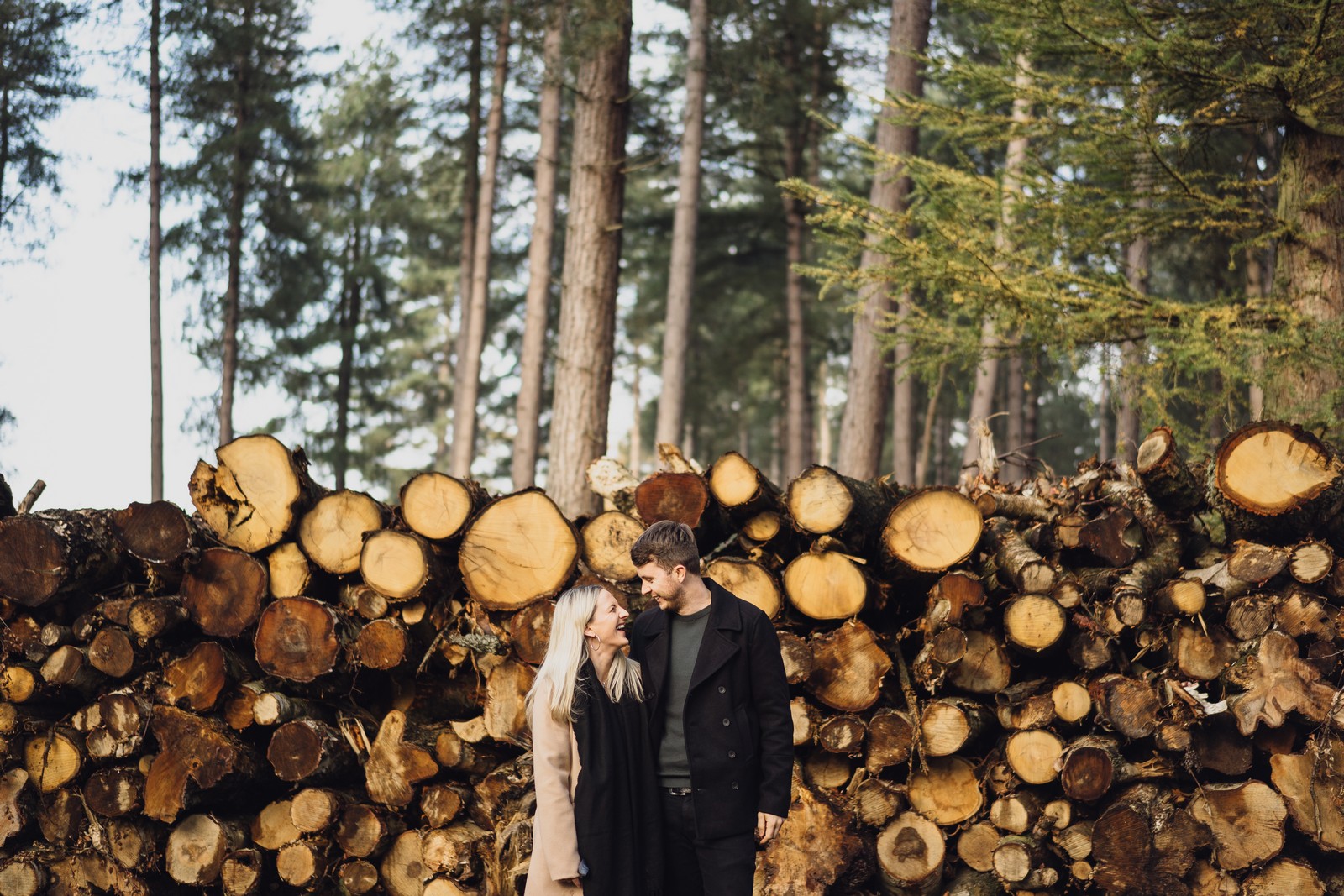 cheshire delamere engagement photographer