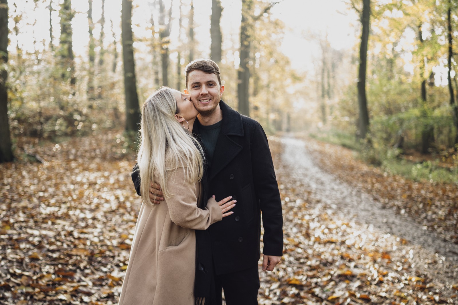 cheshire delamere engagement photographer