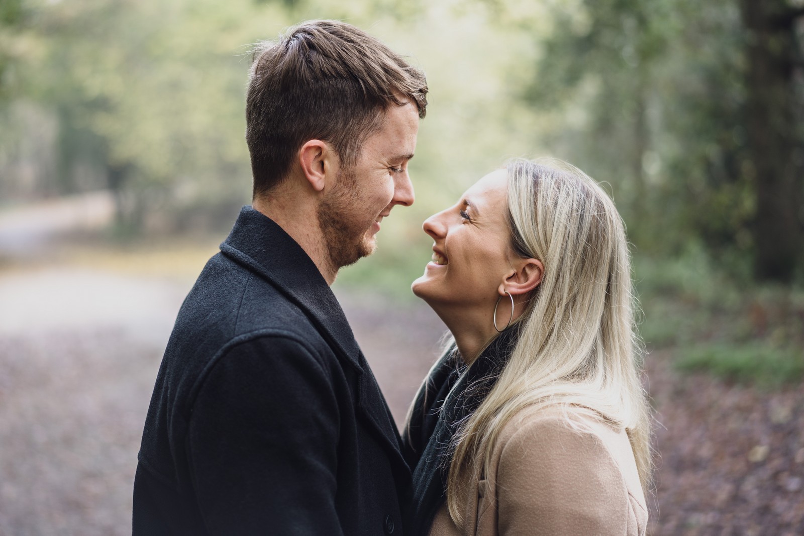 cheshire delamere engagement photographer