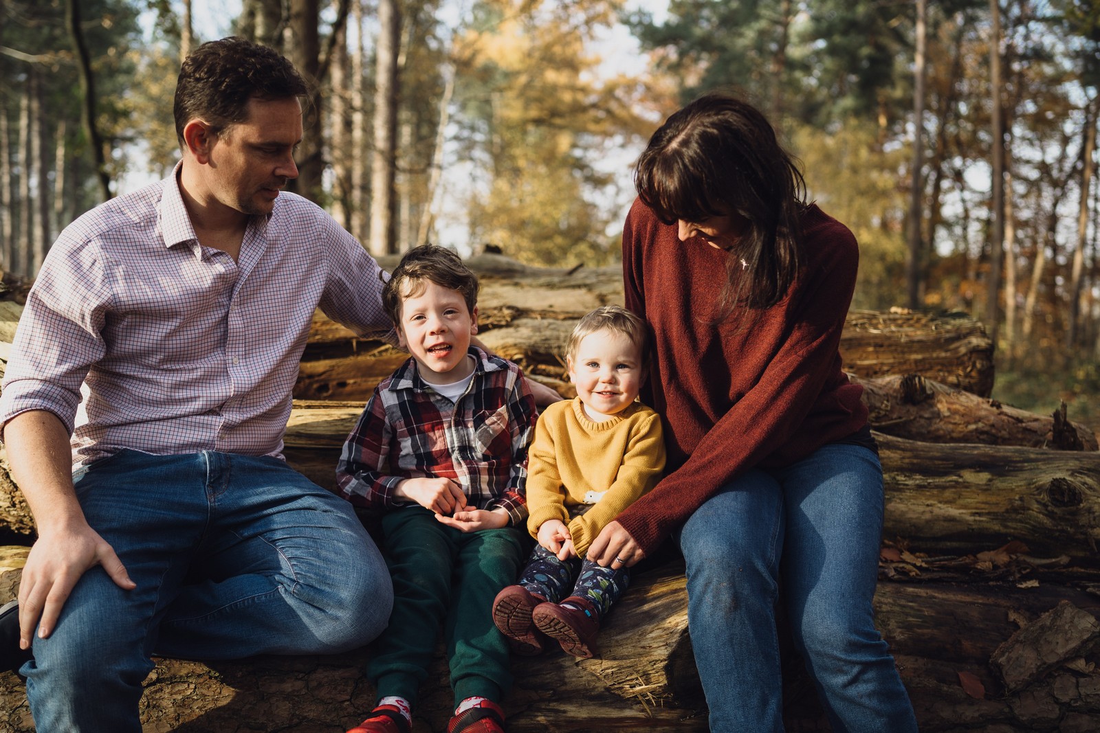 Family Photographer Delamere // Jamie & Phoebe