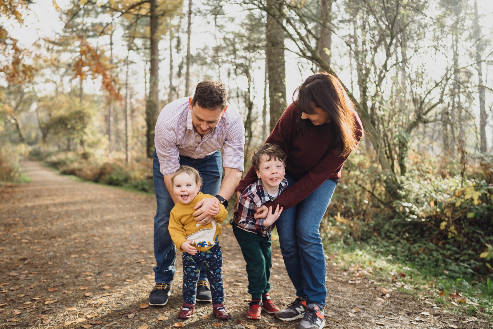Family Photographer Delamere // Jamie & Phoebe