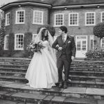 winter wedding at delamere manor
