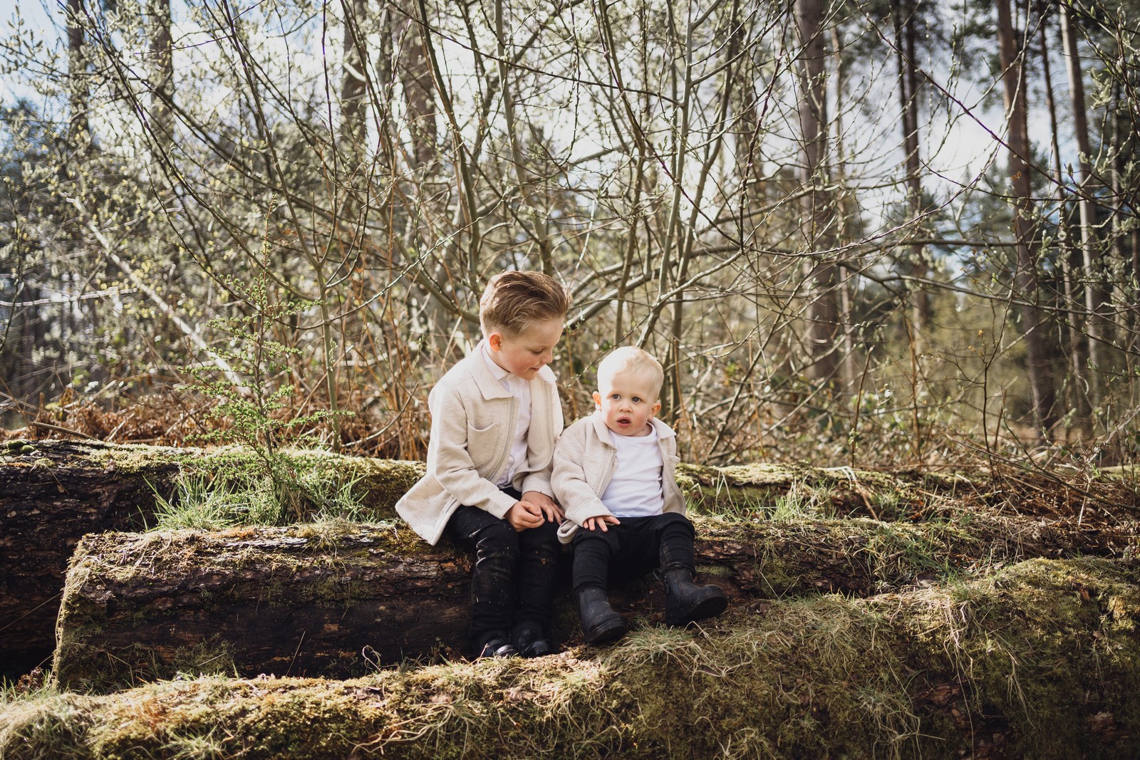 Delamere Forest Shoot // Noah & Henry