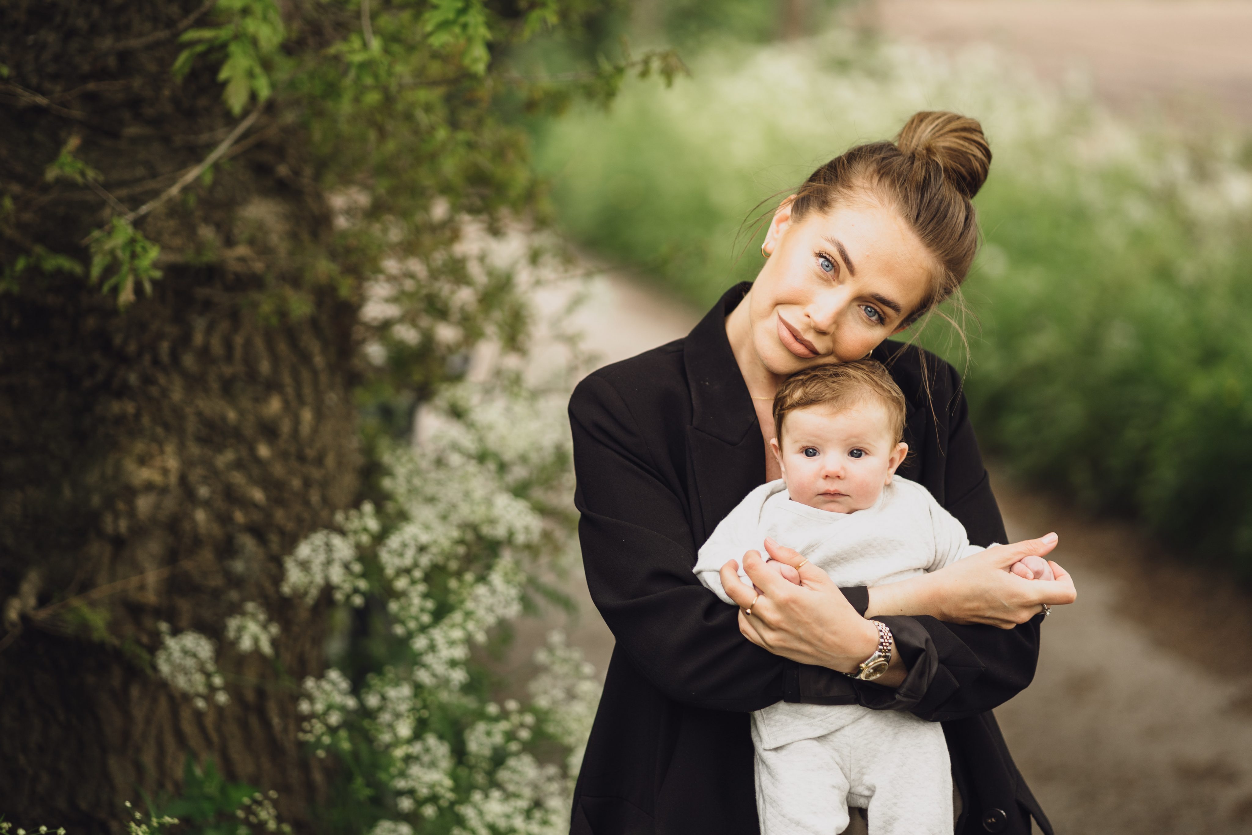 cheshire baby shoot lucinka MUA