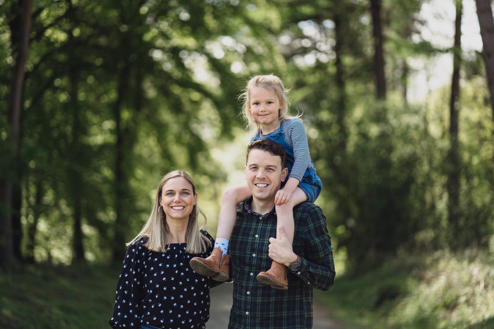 relaxed family shoot
