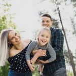 relaxed family shoot