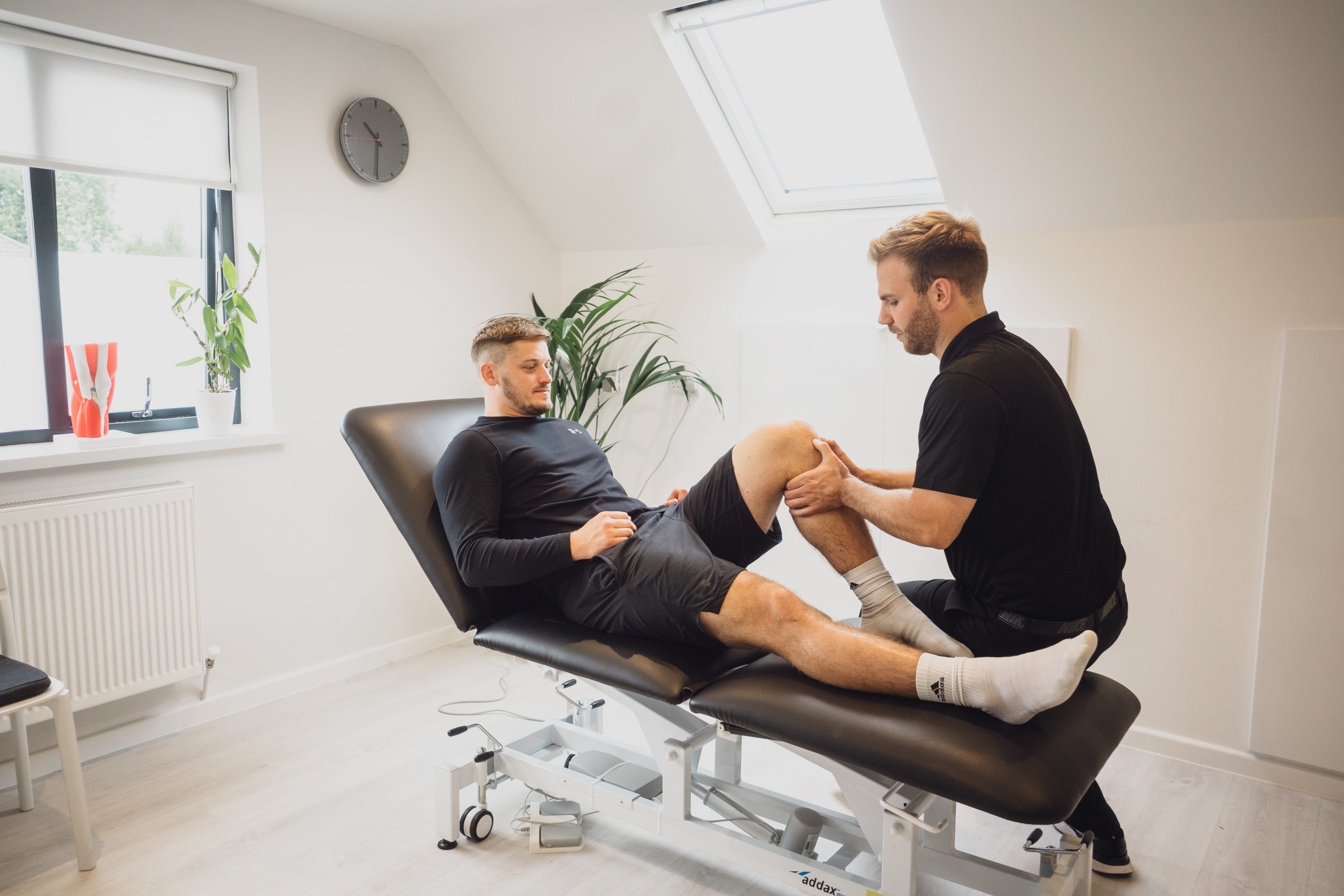 physiotherapist commercial photoshoot