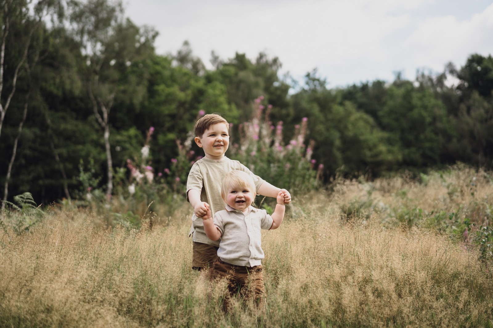 cheshire photographer in the woods