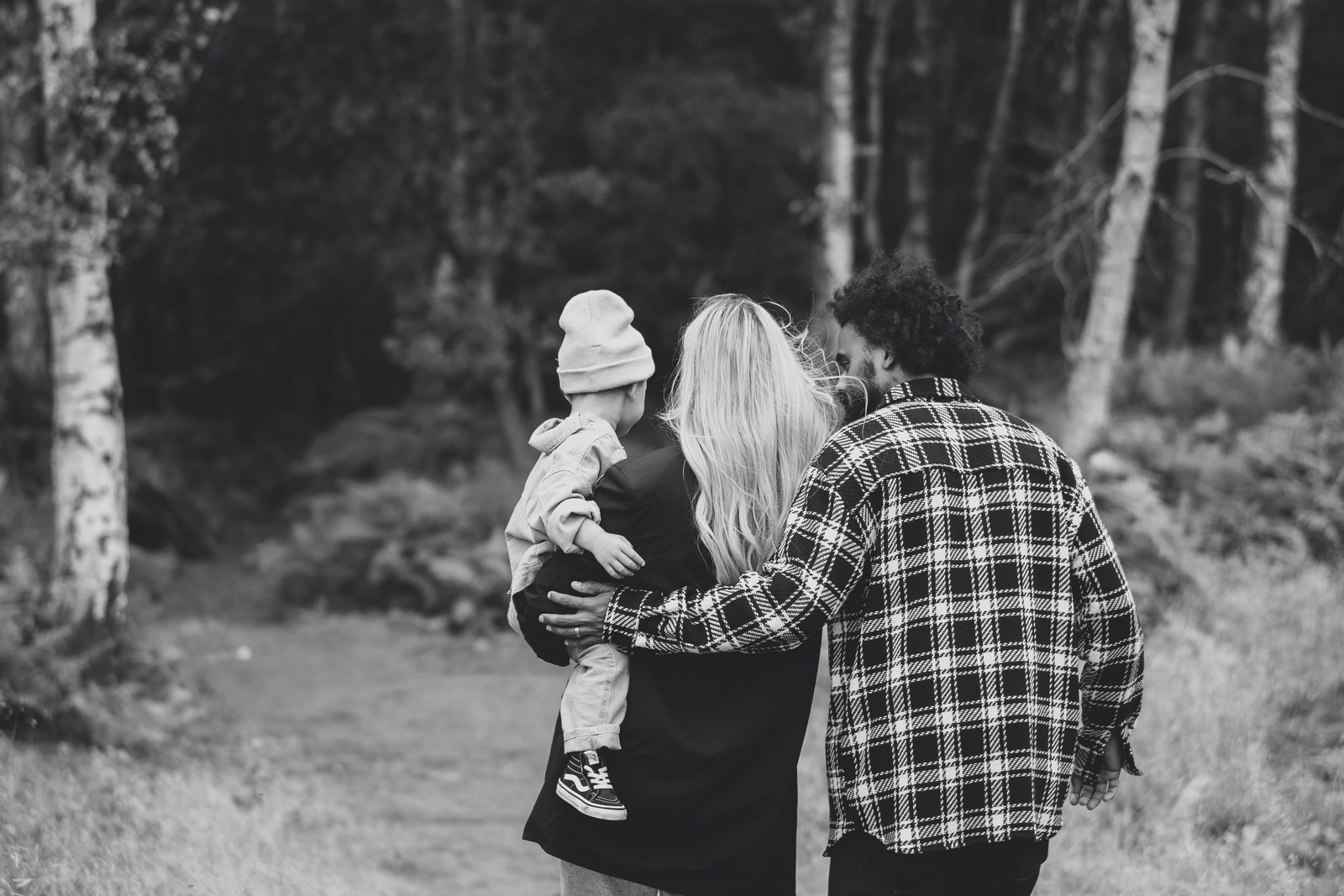 photography in the woods