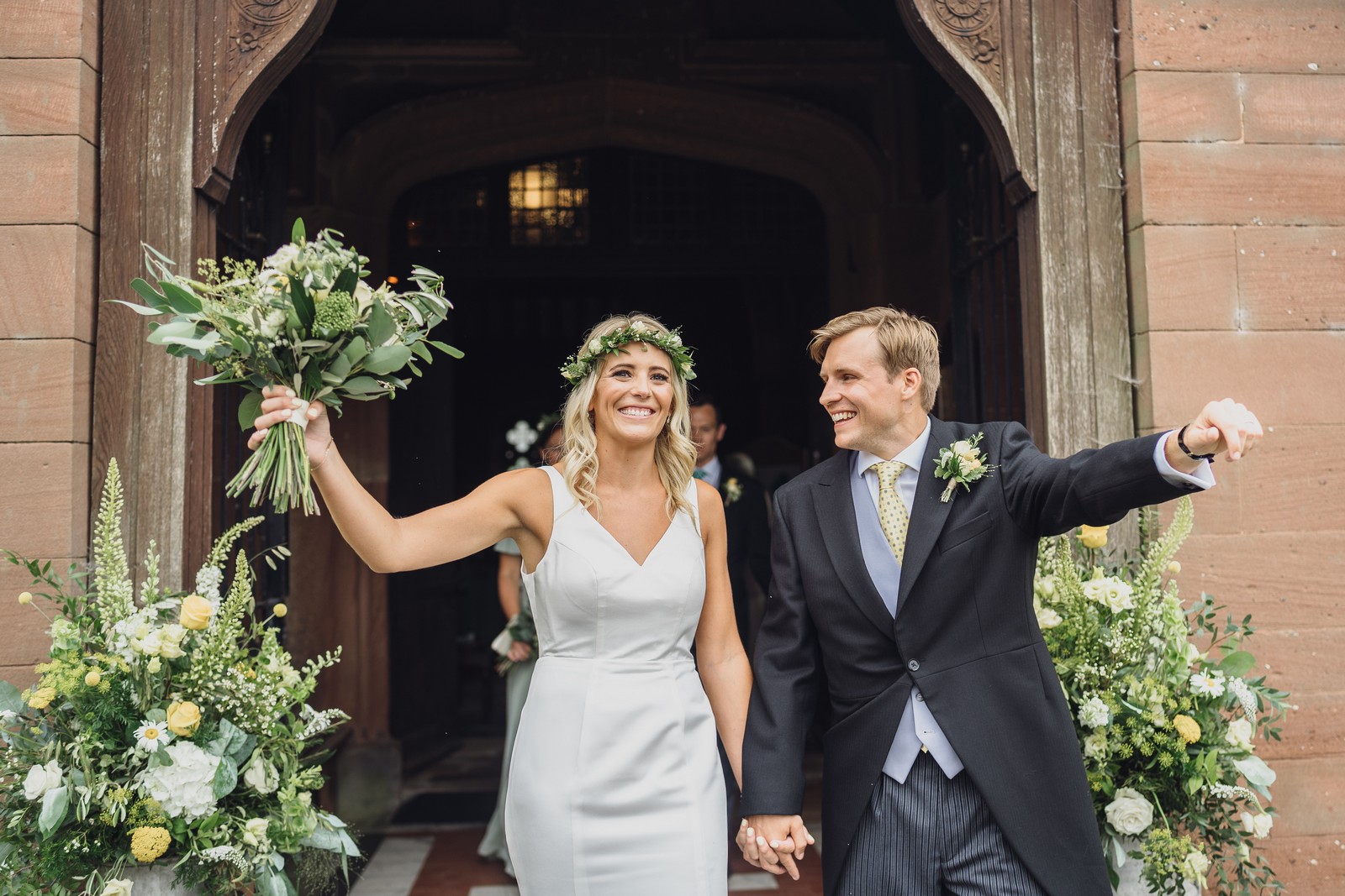 marquee at home cheshire wedding photographer