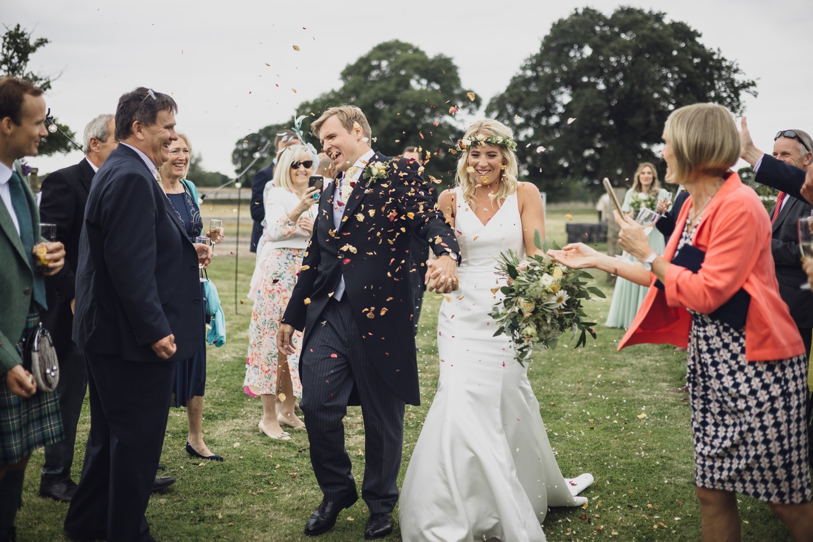 marquee at home cheshire wedding photographer