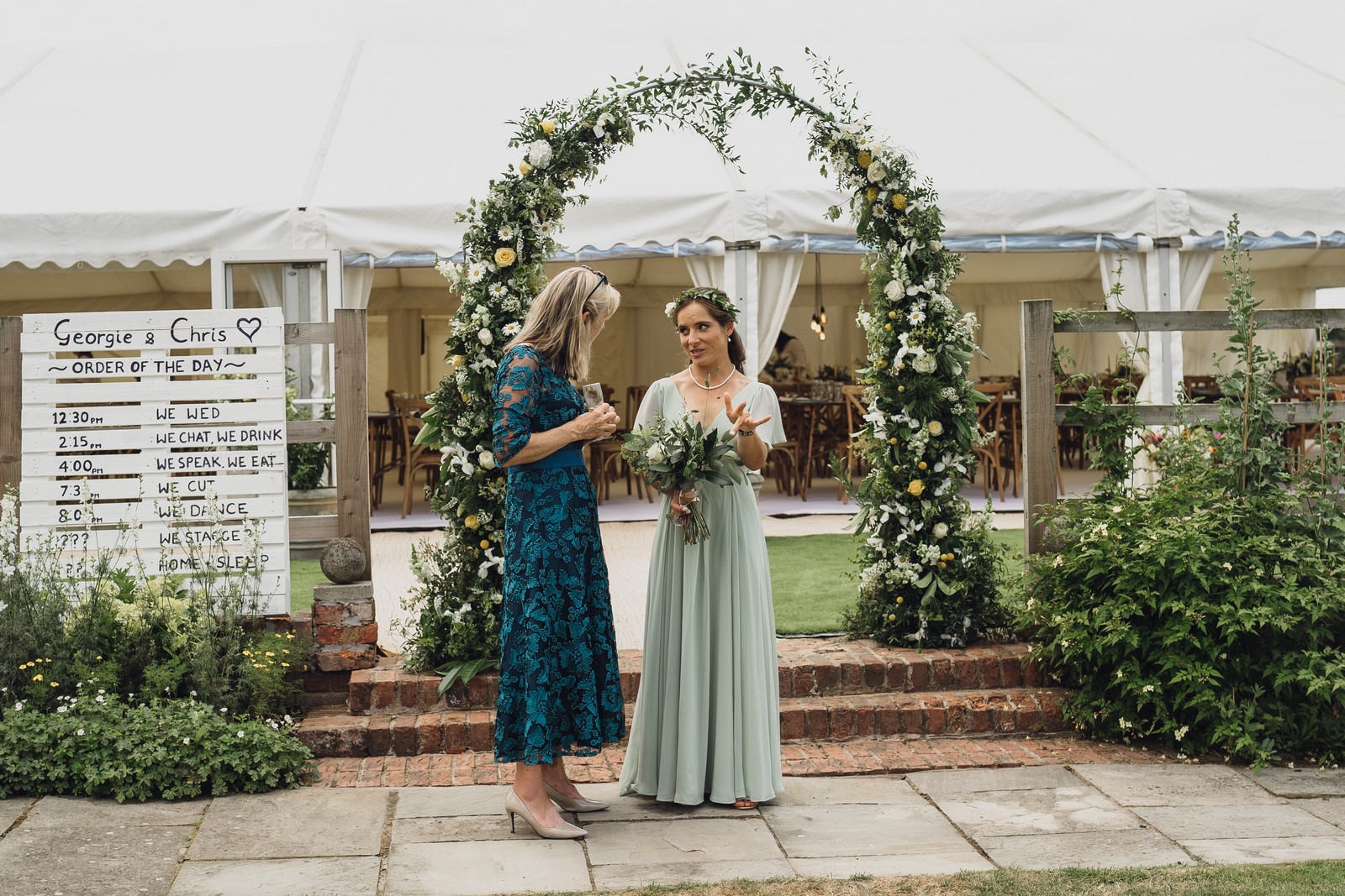 Marquee at Home // Georgie & Chris
