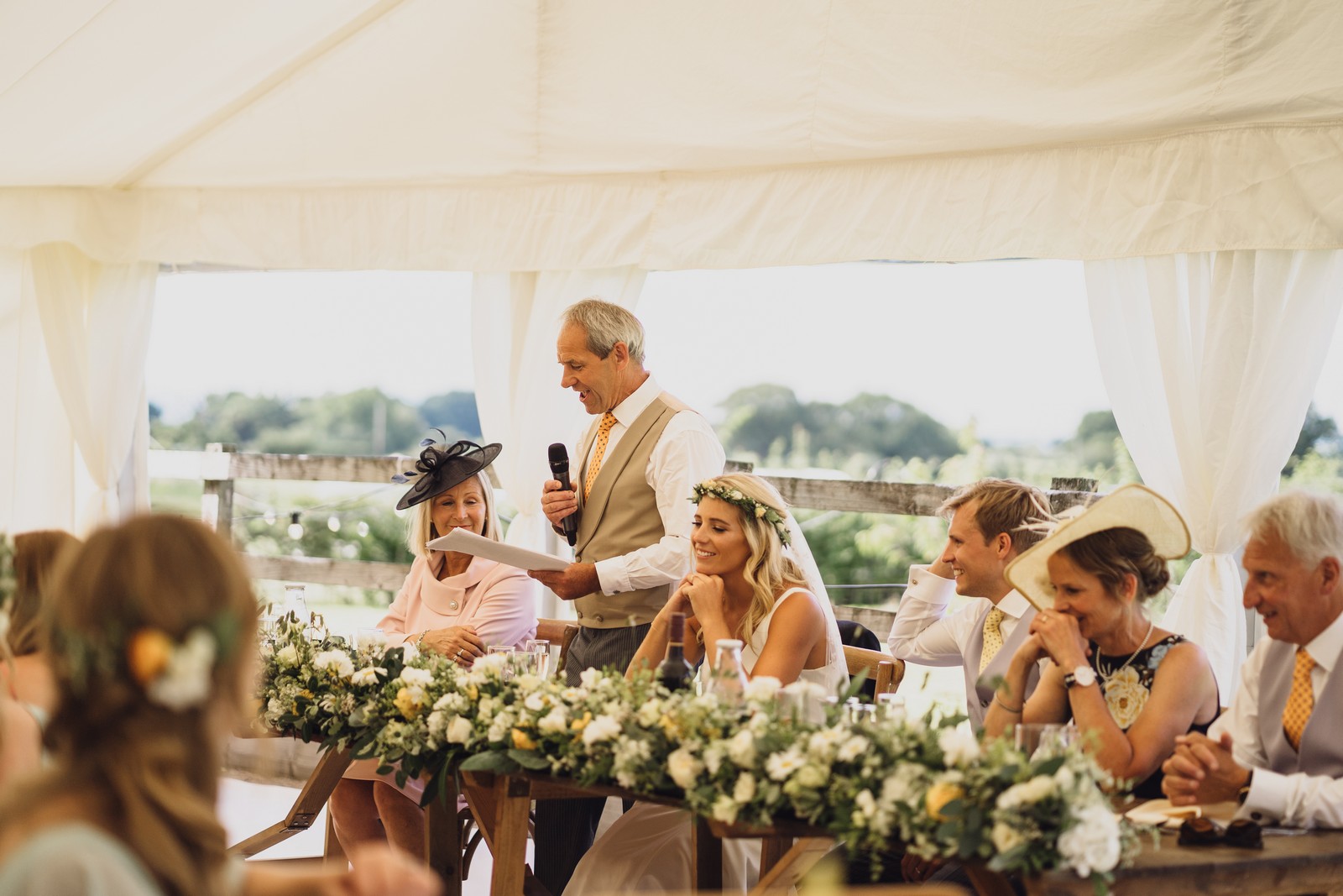 Marquee at Home // Georgie & Chris