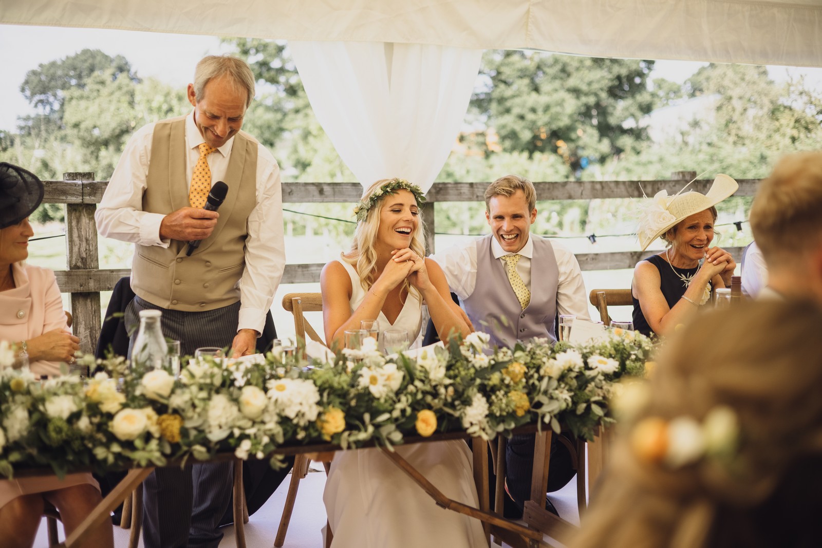 Marquee at Home // Georgie & Chris