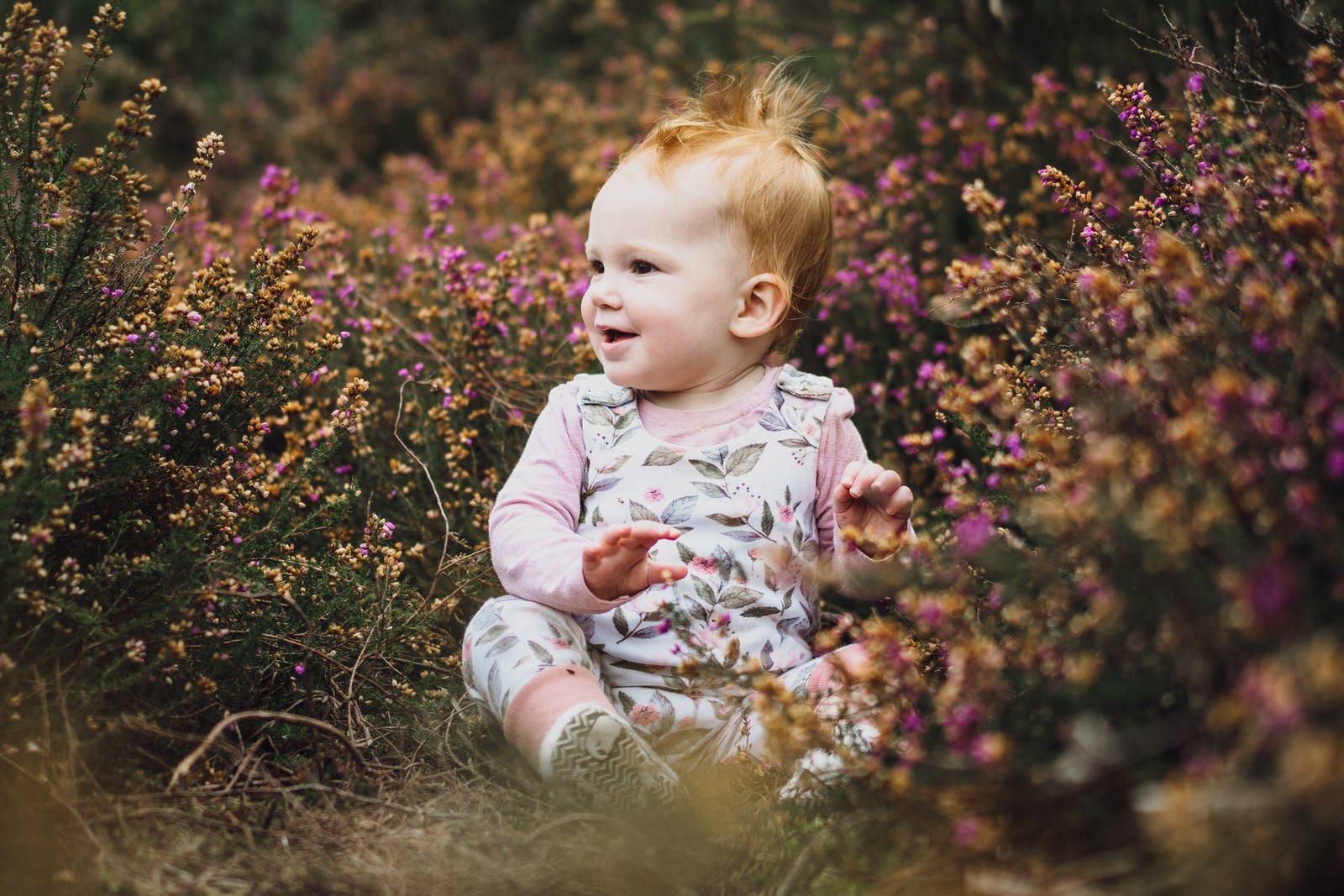 1st Birthday shoot in the woods // Harriet