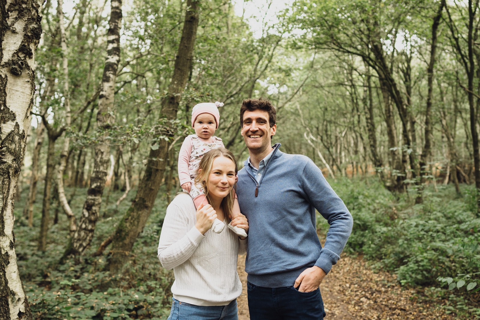 1st Birthday shoot in the woods // Harriet