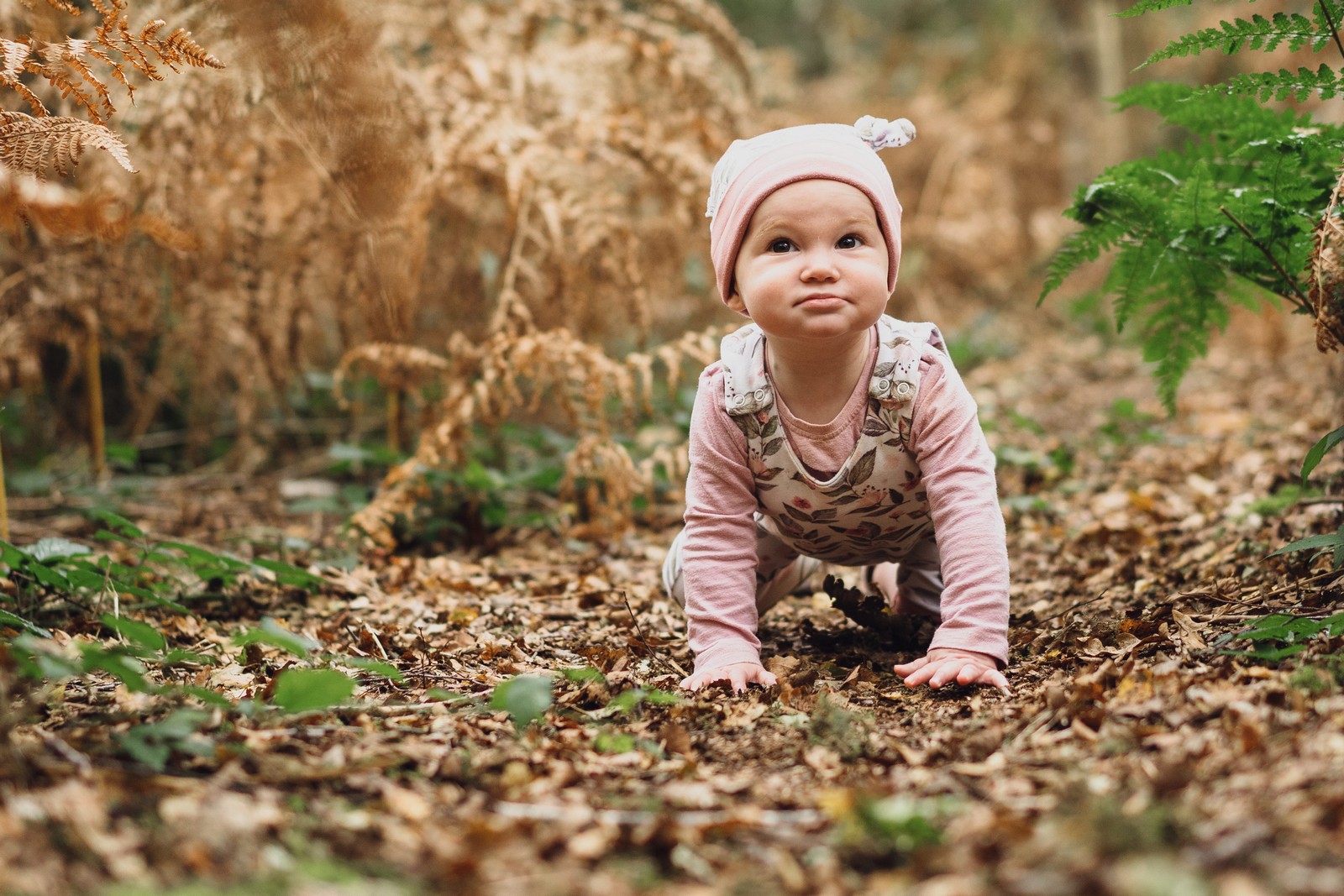 1st Birthday shoot in the woods // Harriet