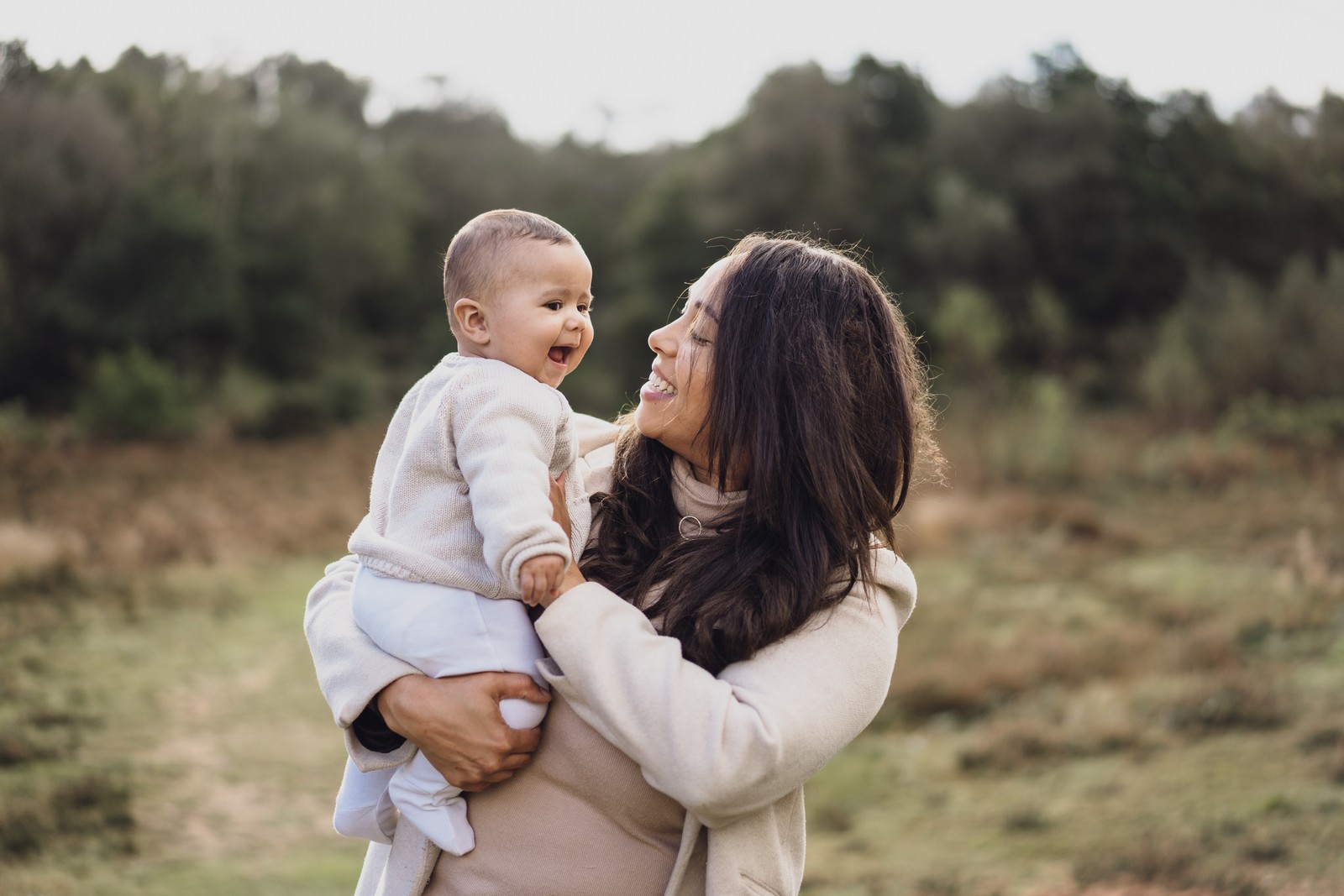 Baby photoshoot in the woods // Zach