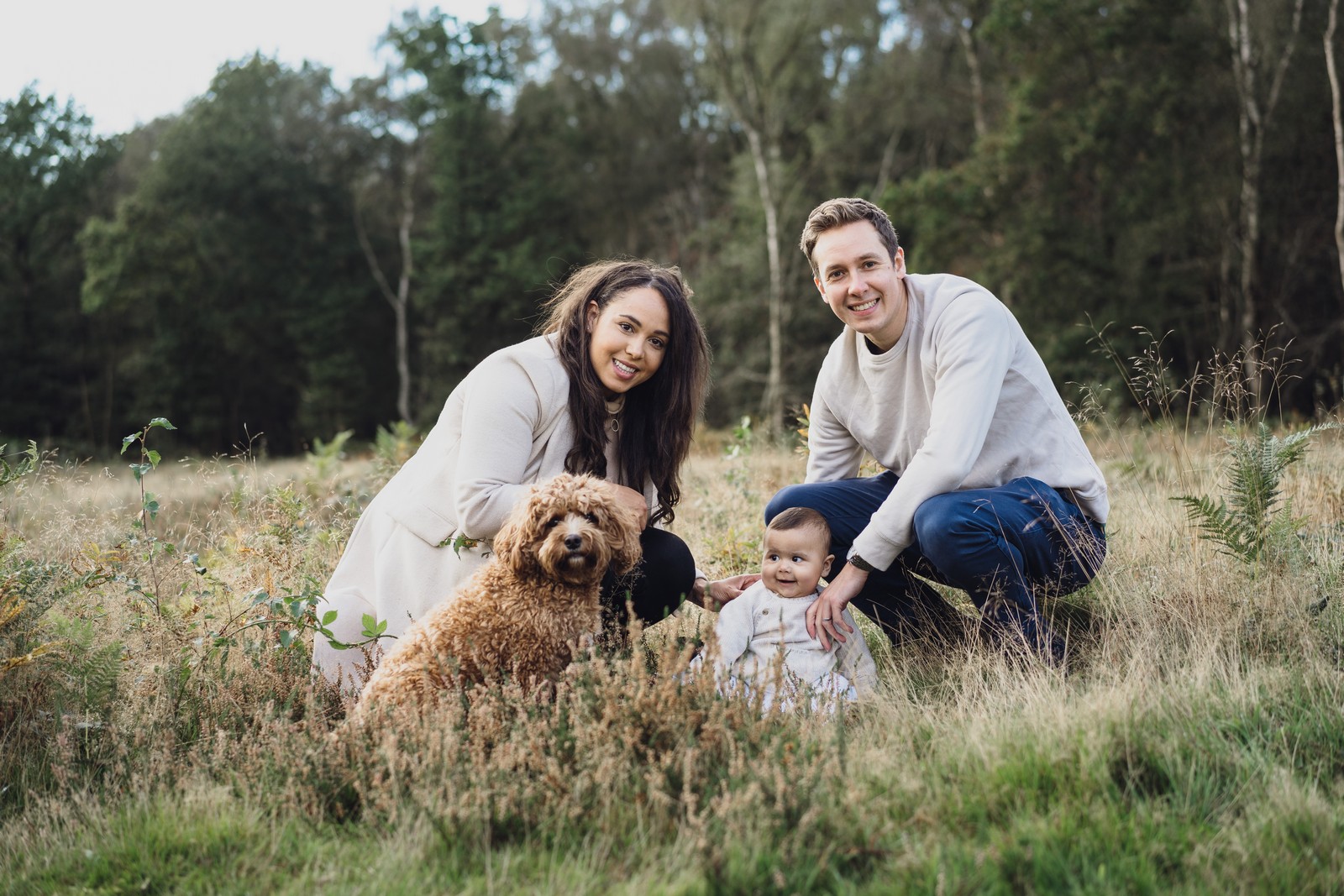 Baby photoshoot in the woods // Zach