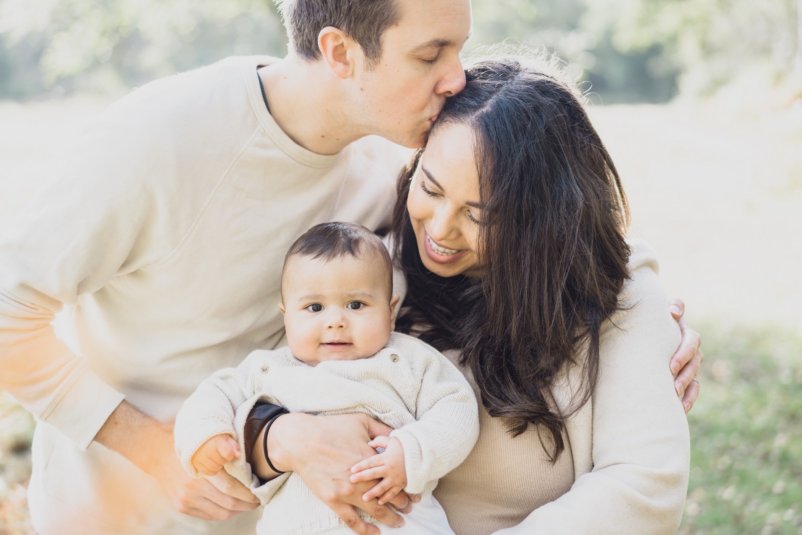 Baby photoshoot in the woods // Zach