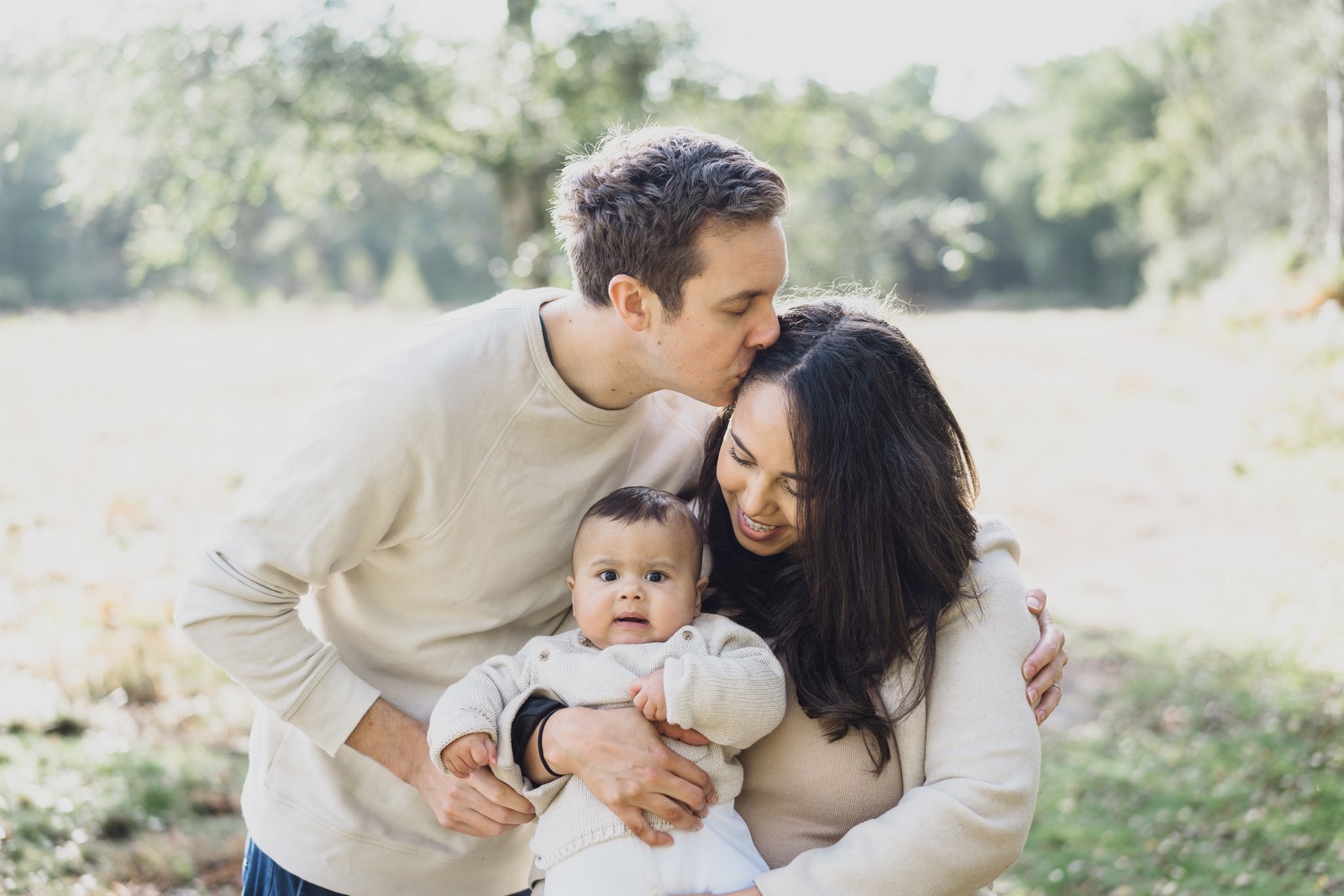 Baby photoshoot in the woods // Zach