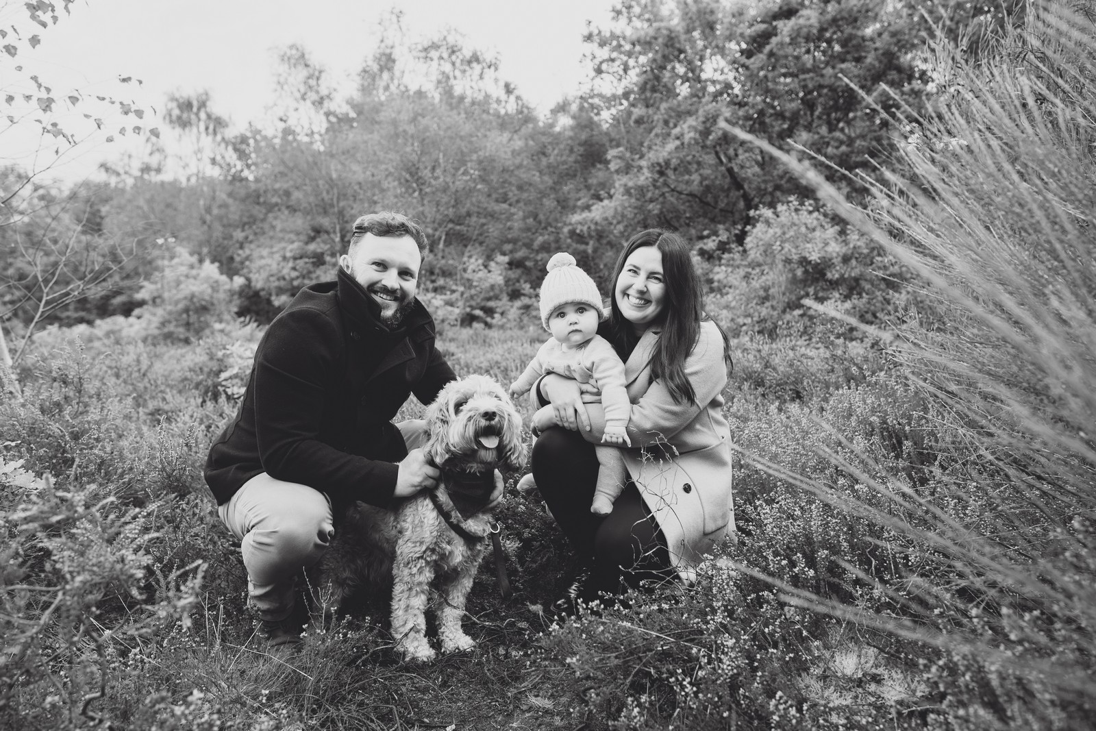 Baby shoot in the woods // Archie & Roo