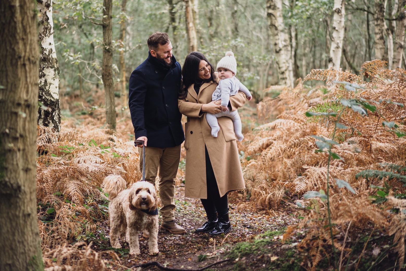Baby shoot in the woods // Archie & Roo