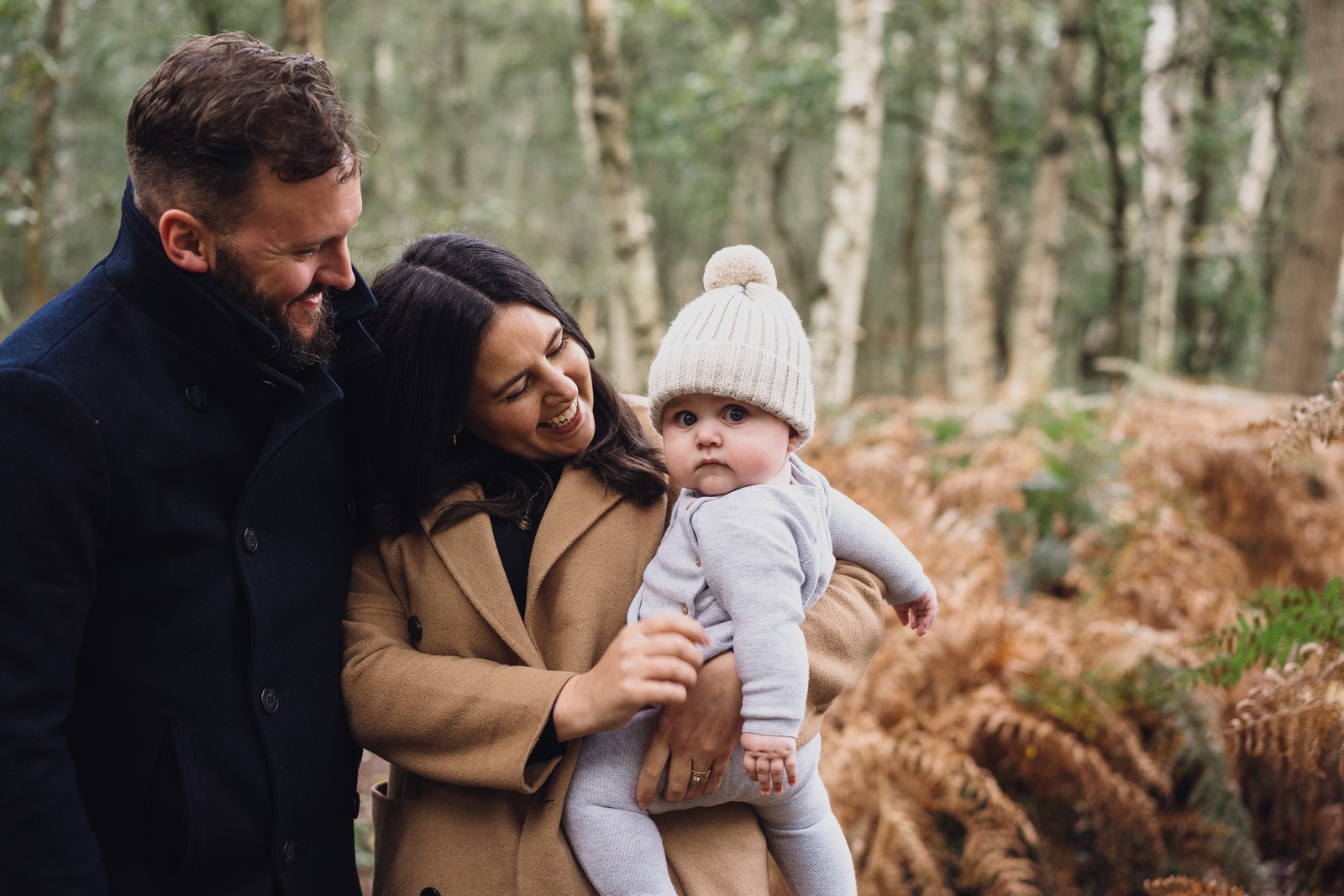 Baby shoot in the woods // Archie & Roo