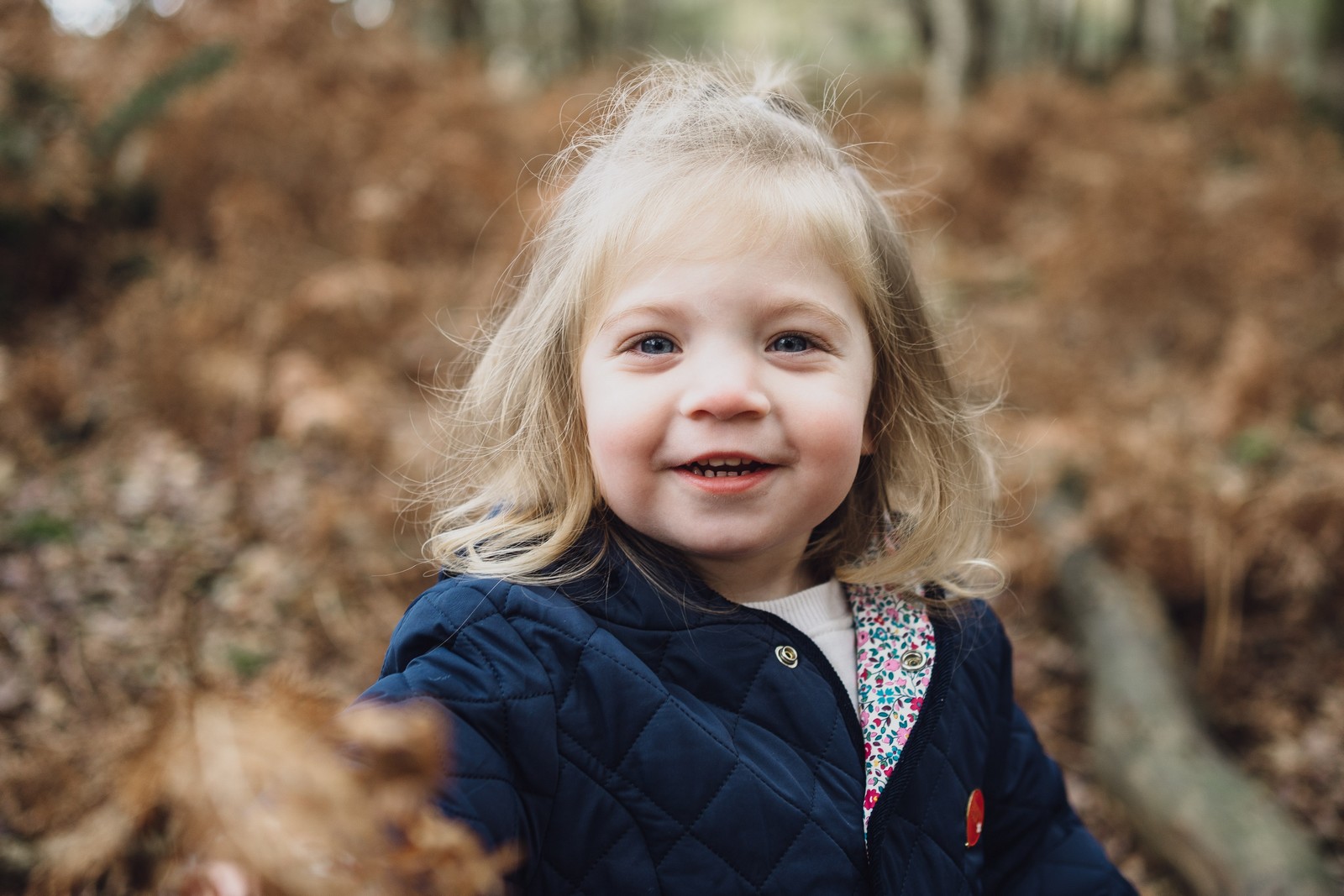 family photographer in the woods
