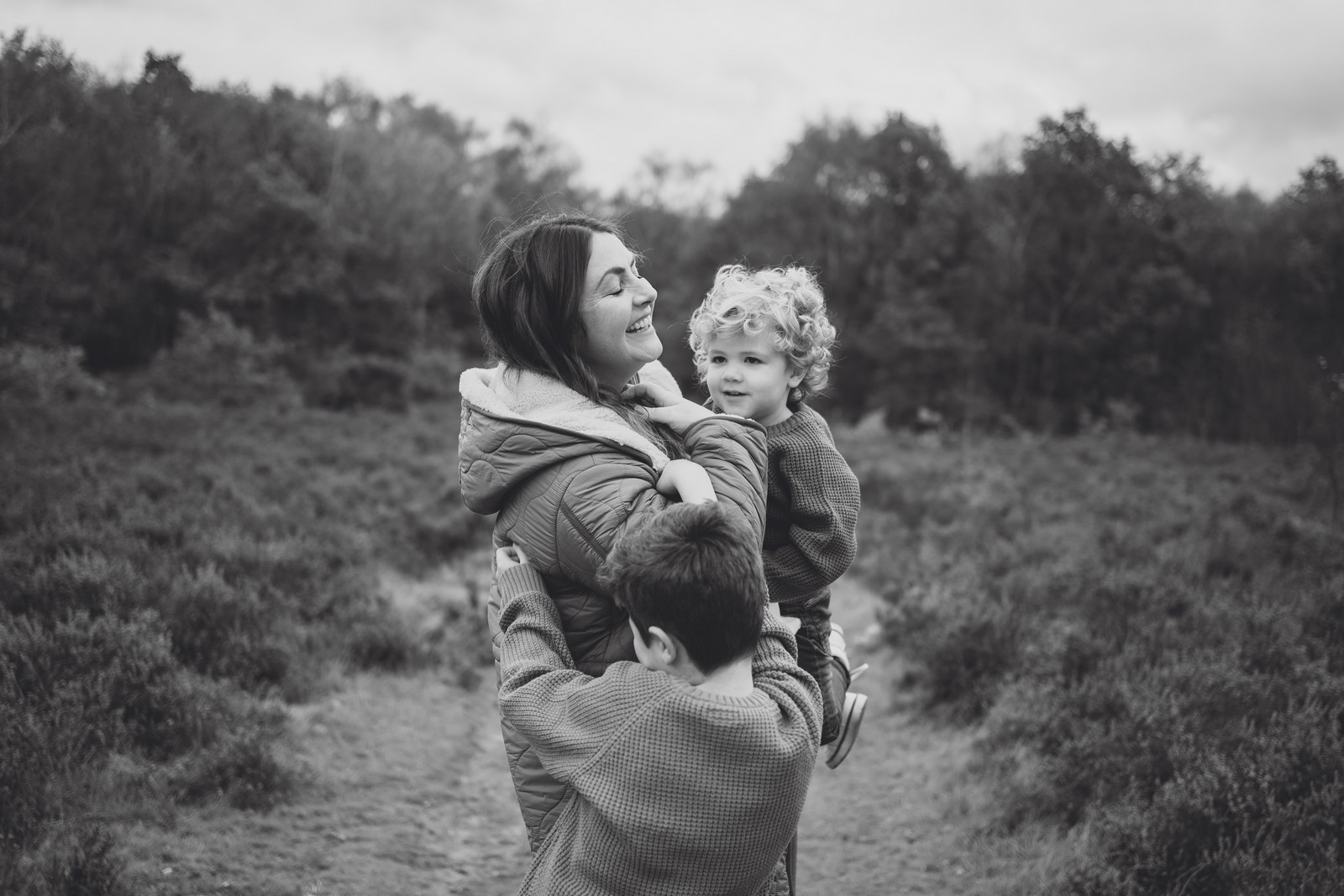 Family shoot in the woods // The Hampshire's
