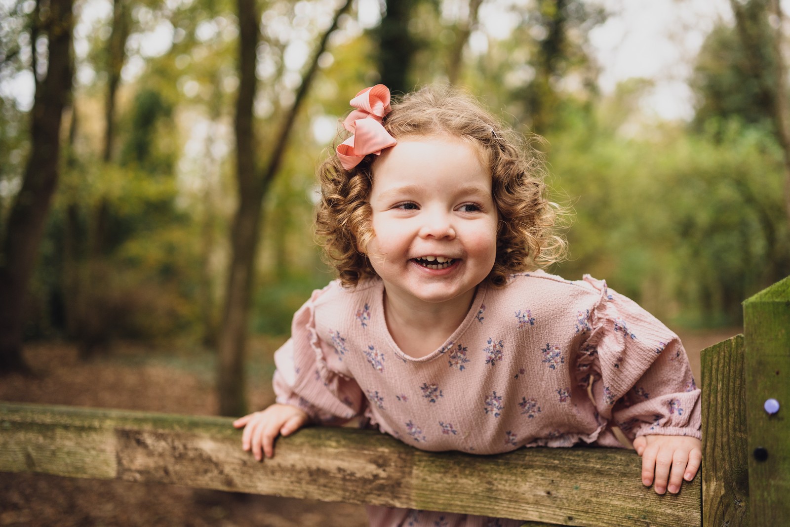 Photoshoot in the woods // Faye