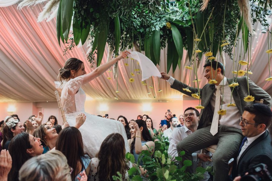 Jewish wedding at Wrenbury hall // Sophie & David